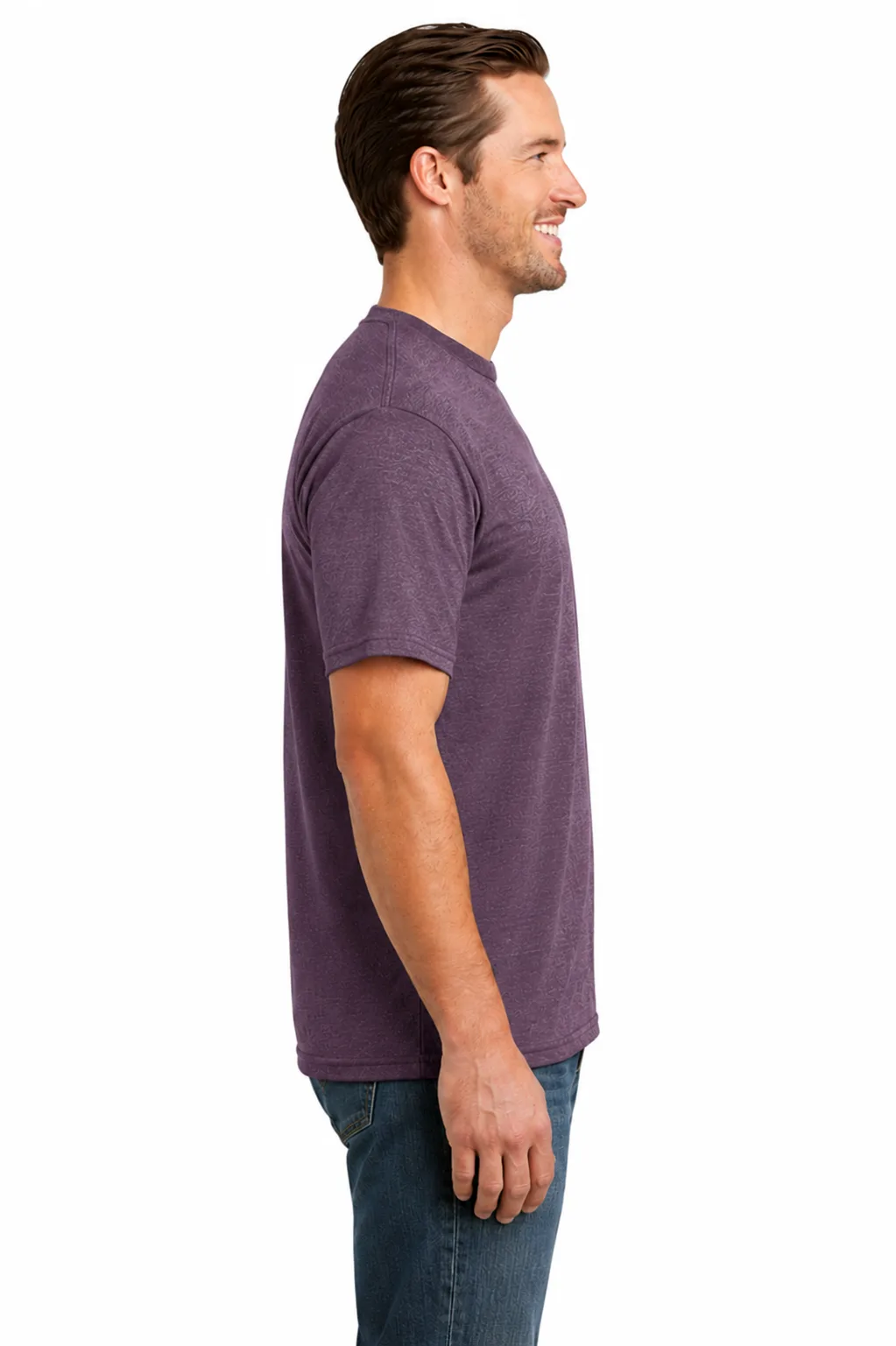 District Made Men's Perfect Blend Crew Tee - Image 2