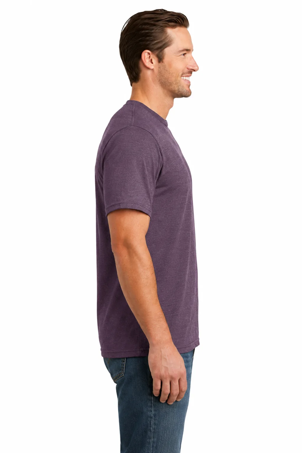 District Made Men's Perfect Blend Crew Tee - Image 3