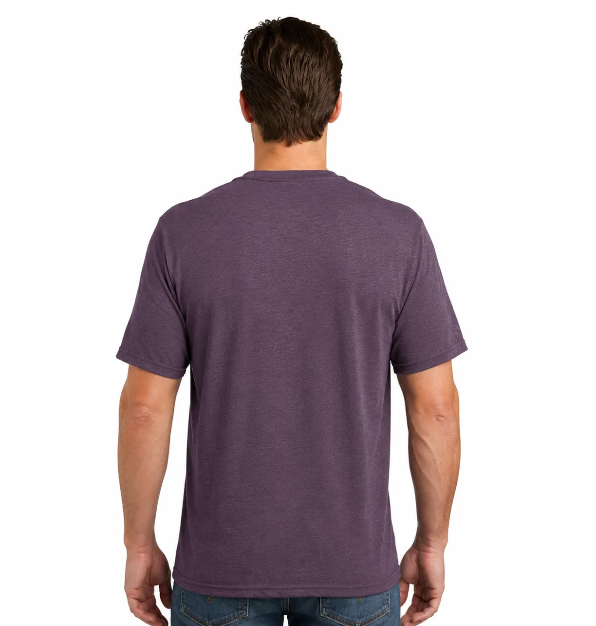 District Made Men's Perfect Blend Crew Tee - Image 4