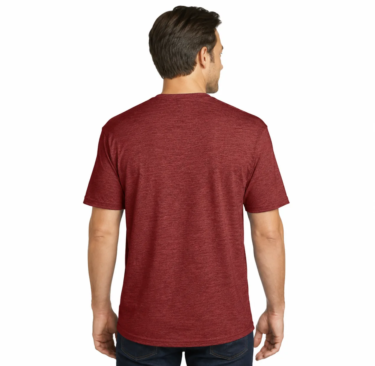District Made Men's Perfect Weight V-Neck Tee - Image 4