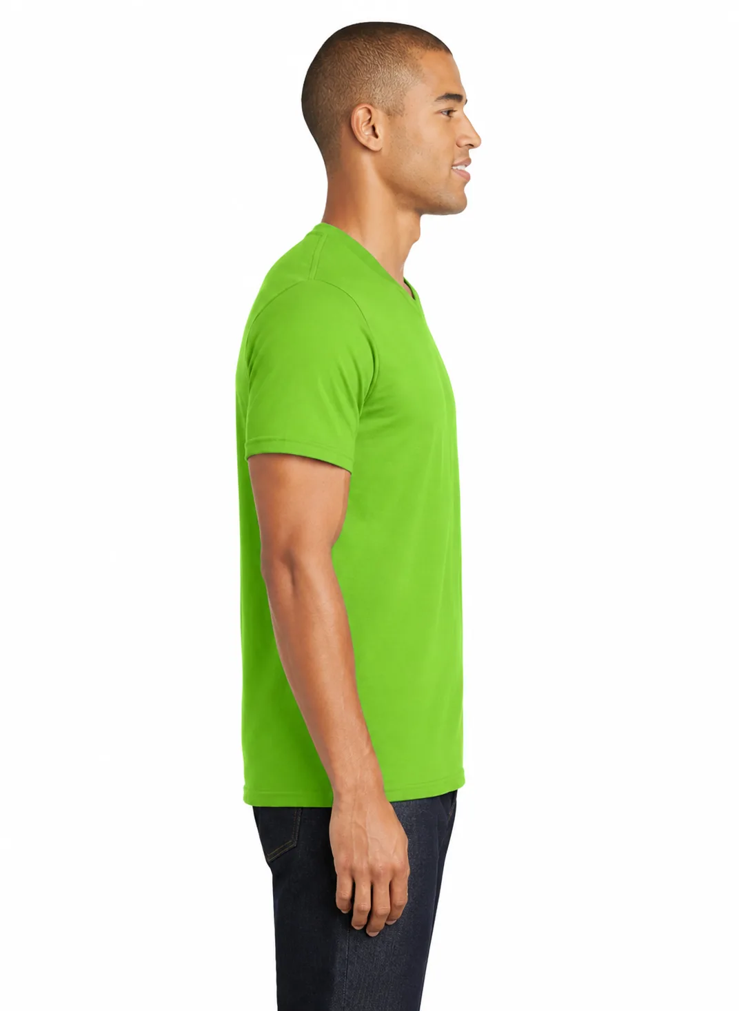 District Young Men's The Concert Tee V-Neck - Image 2