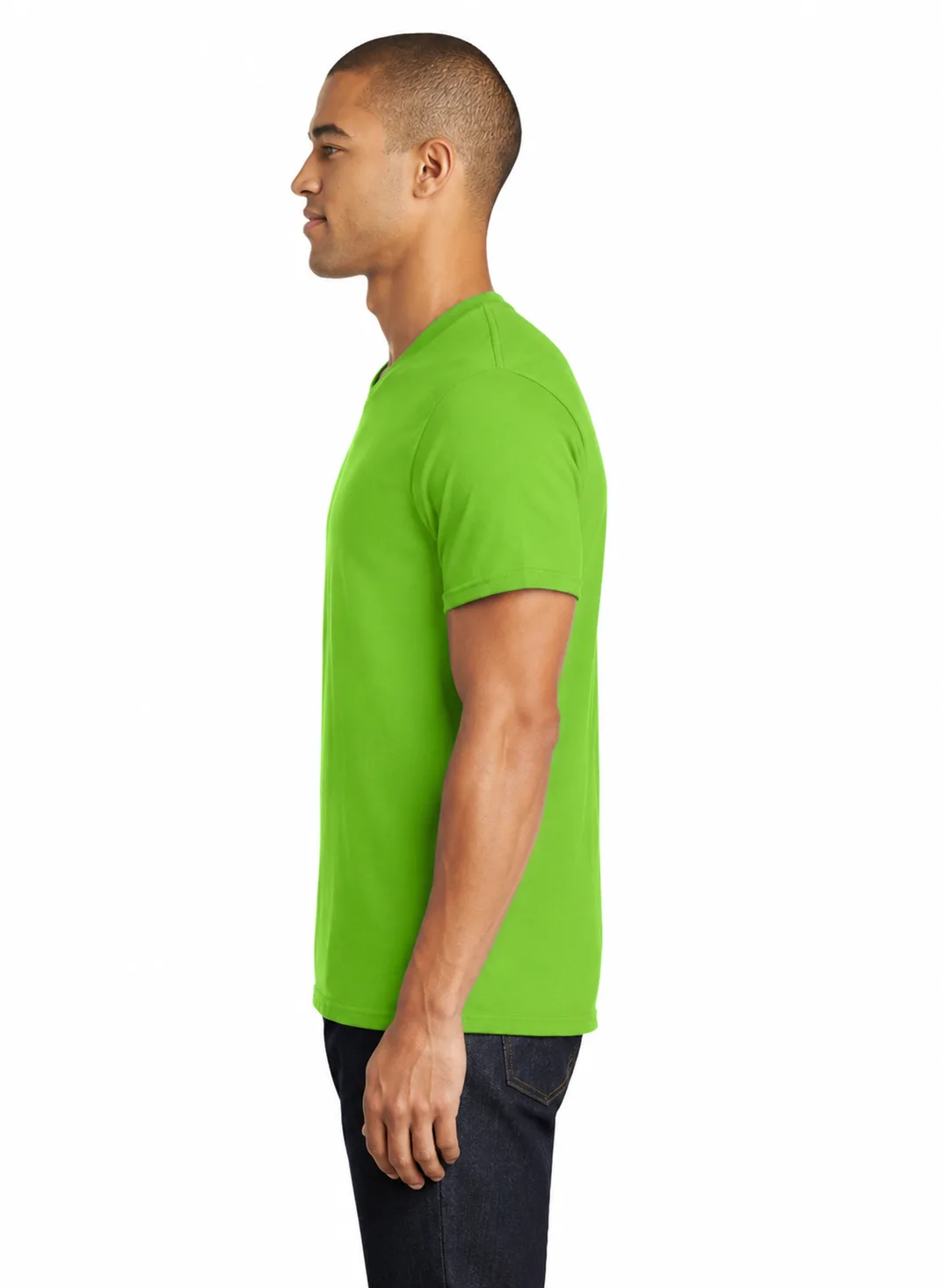 District Young Men's The Concert Tee V-Neck - Image 3