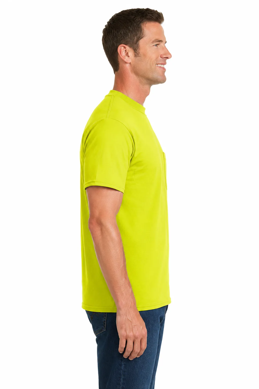 Jerzees 50/50 Pocket Tee - Image 2