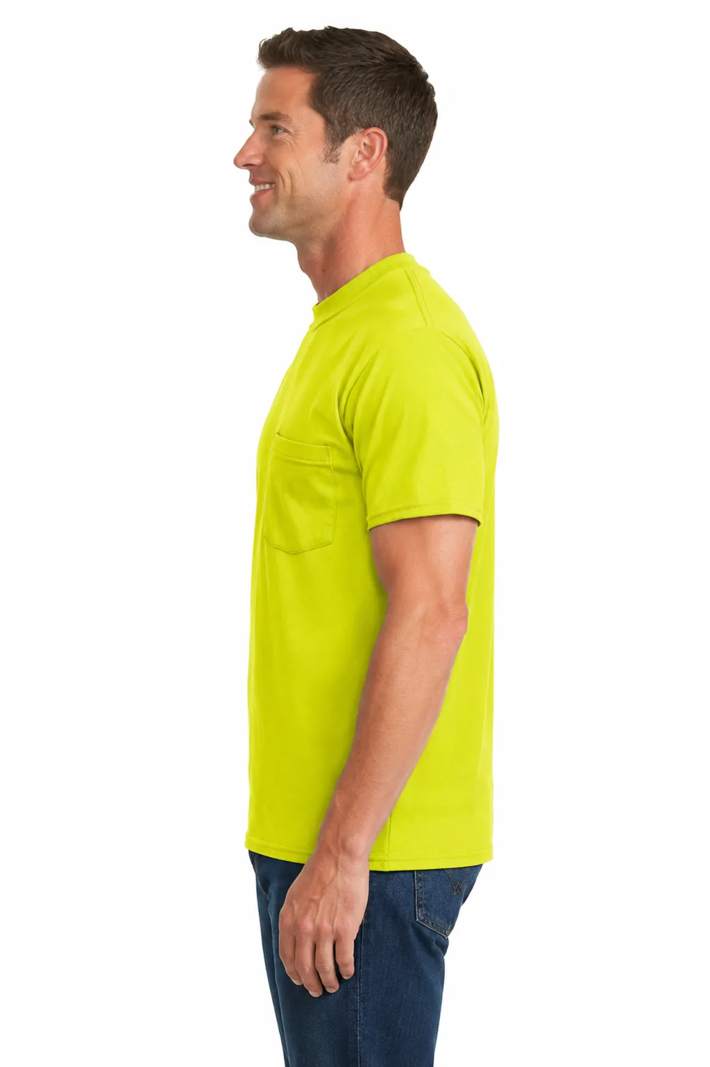Jerzees 50/50 Pocket Tee - Image 3