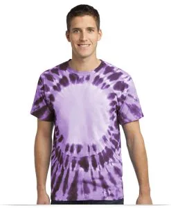 Customize Logo Port and Company Tie Dye Tee