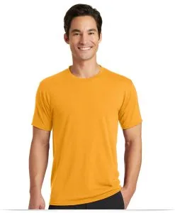 Embroidered Port and Company Blended Performance Tee
