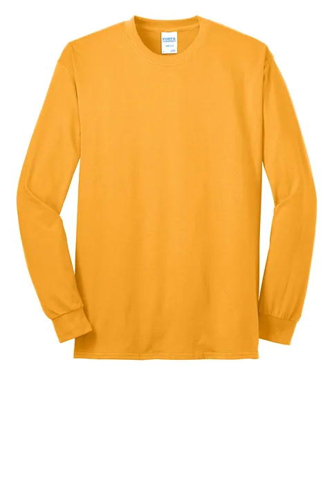 Quality Long Sleeve Cotton/Poly Tee - Image 2