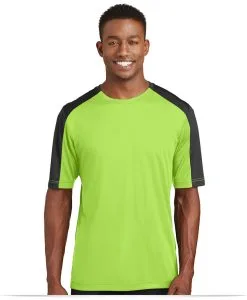 Personalized Sport-Tek Competitor Sleeve-Blocked Tee