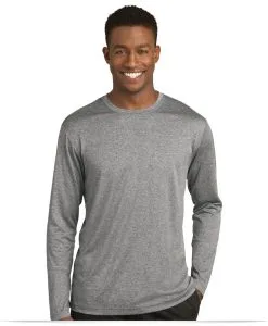 Customize Sport-Tek Long Sleeve Heather Contender Tee