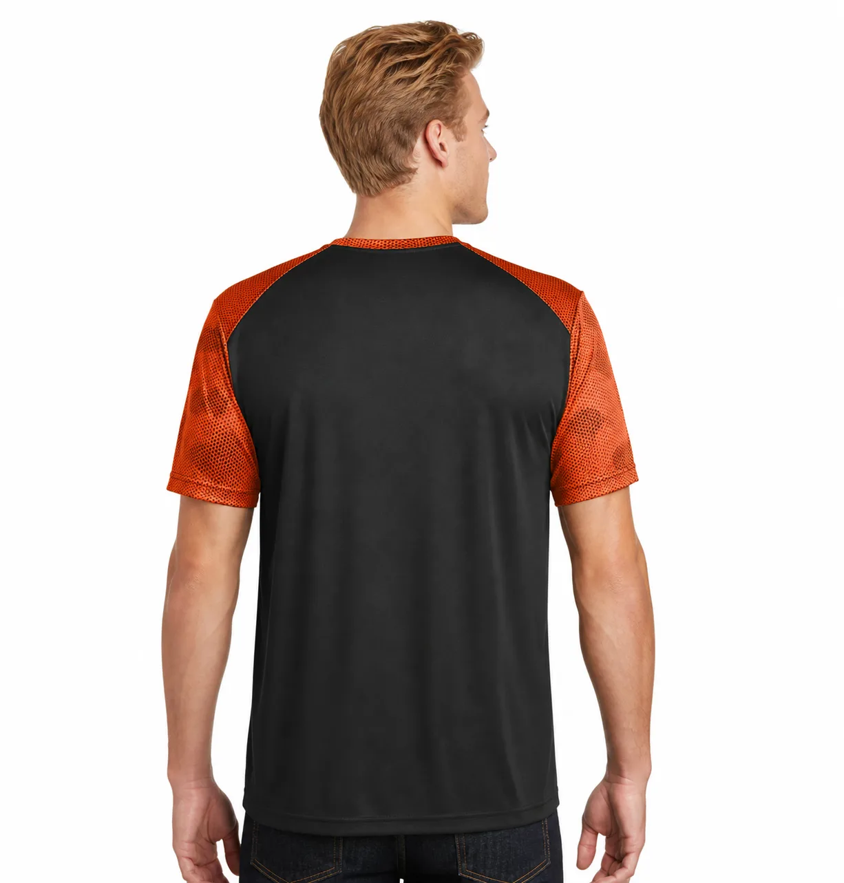 Sport-Tek CamoHex Colorblock Tee - Image 4