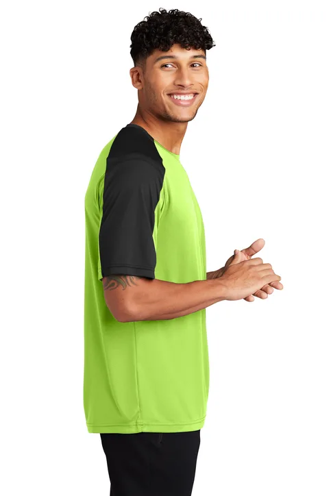 Sport-Tek Competitor Sleeve-Blocked Tee - Image 3