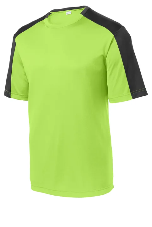 Sport-Tek Competitor Sleeve-Blocked Tee - Image 2