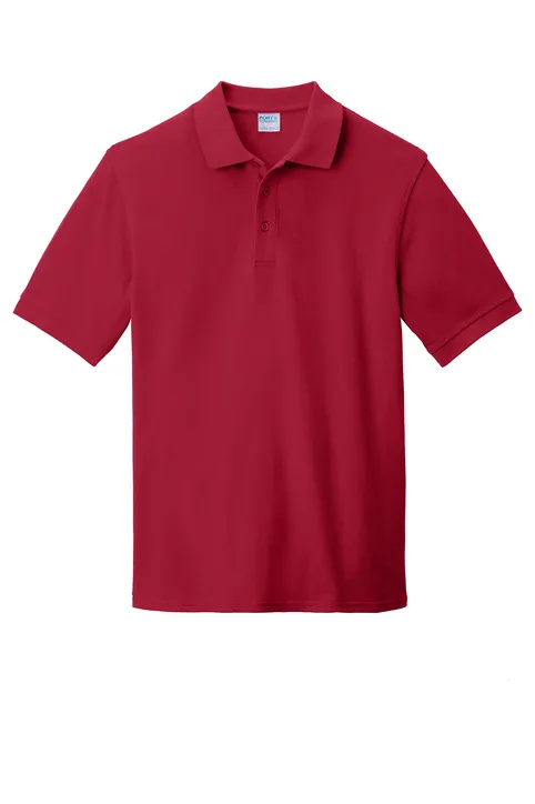 AllStar Logo Ring Spun Pique Polo - Image 2