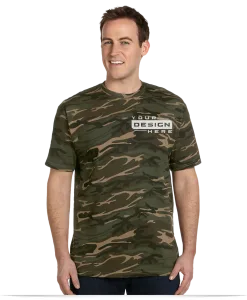 Anvil Midweight Camouflage T-Shirt