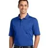 Customize Corner Stone Snag-Proof Tipped Pocket Polo