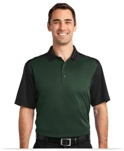 Customize Logo Corner Stone Snag-Proof Blocked Polo