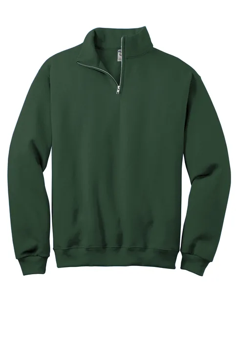 JERZEES NuBlend 1/4-Zip Cadet Collar Sweatshirt - Image 2