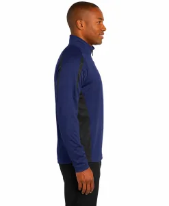 Alternative view of Sport-Tek 1/2-Zip Colorblock Pullover