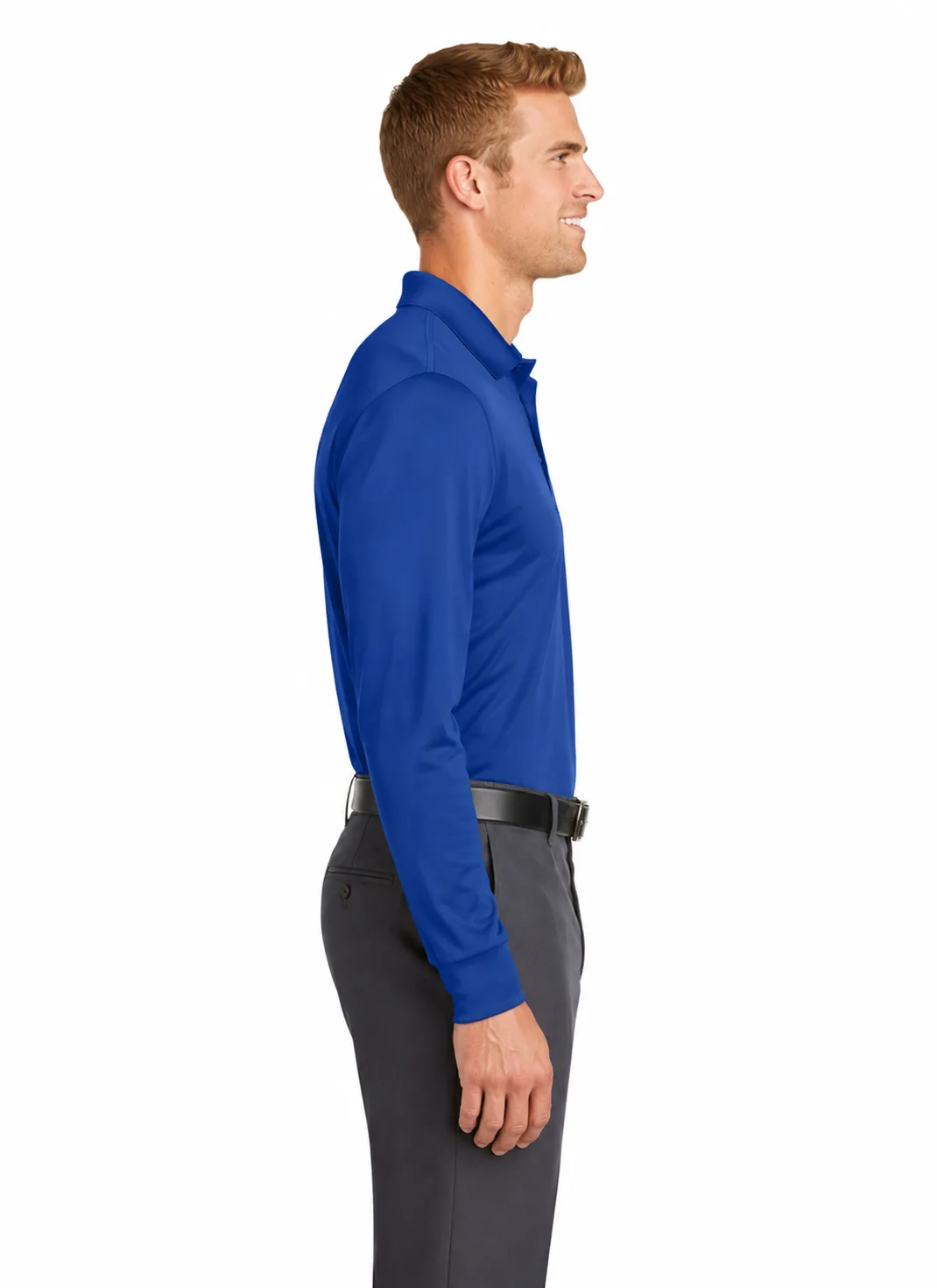 Corner Stone Snag-Proof Long Sleeve Polo - Image 2