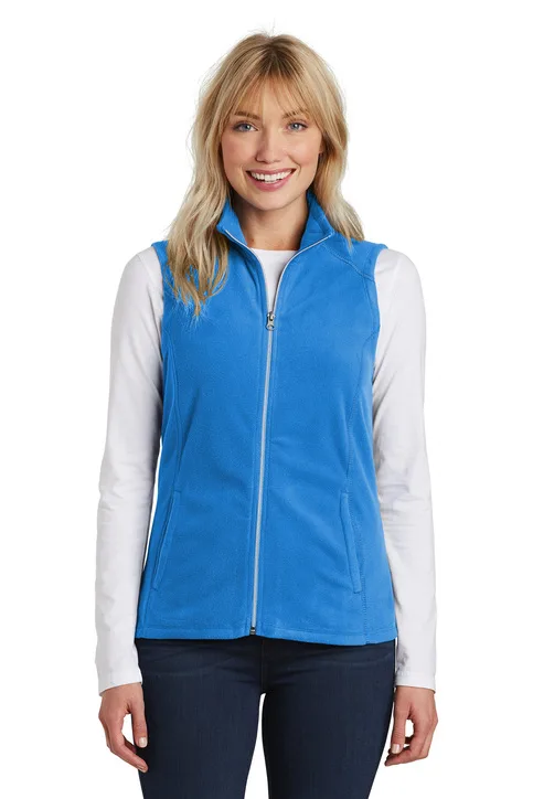 Custom Logo Port Authority Ladies Microfleece Vest - Image 5