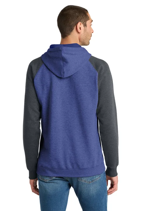 Customize District Lightweight Fleece Raglan Hoodie - Image 4