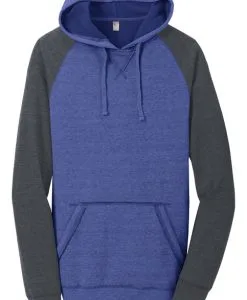 Alternative view of Customize District Lightweight Fleece Raglan Hoodie