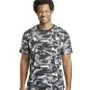Design District Men's Camo Crew Tee