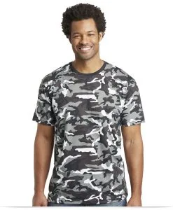 Design District Men's Camo Crew Tee