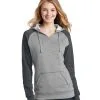 Customize District Lightweight Fleece Raglan Hoodie