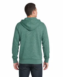 Alternative view of Distric Young Mens Marled Full-Zip Hoodie