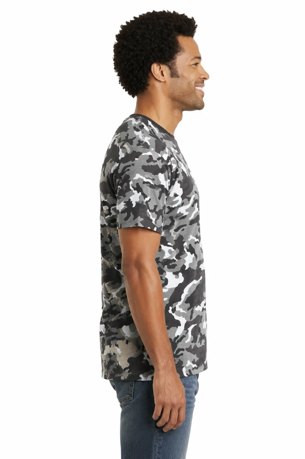 District Men's Camo Crew Tee - Image 2
