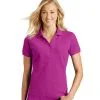 Customize Eddie Bauer Ladies Cotton Pique Polo