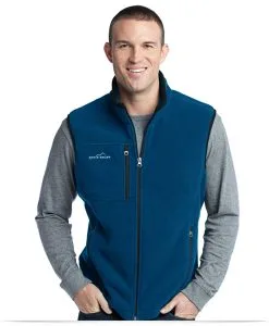 Personalize Embroidered Logo on Eddie Bauer Fleece Vest