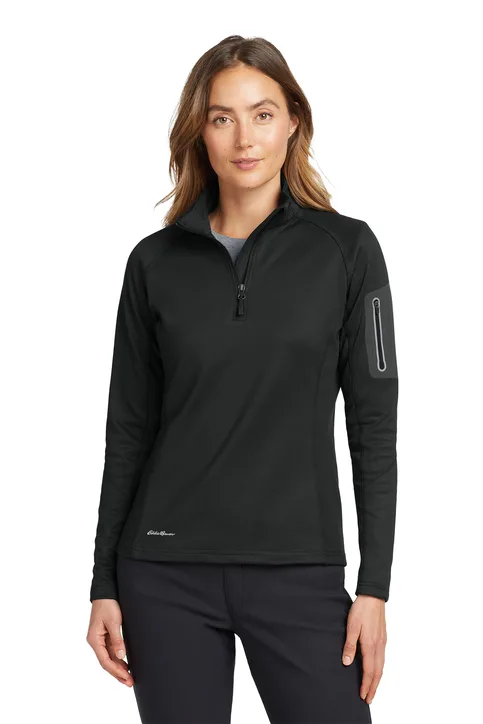 Eddie Bauer Ladies 1/2-Zip Performance Fleece Jacket - Image 5