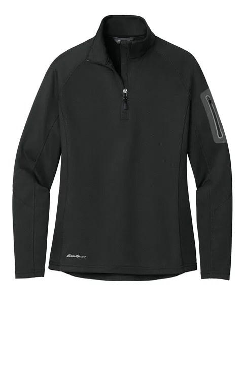 Eddie Bauer Ladies 1/2-Zip Performance Fleece Jacket - Image 2