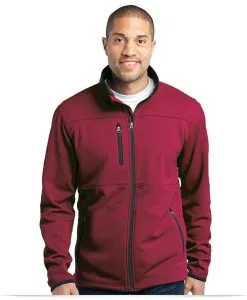 Custom Logo Pique Fleece Jacket