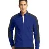 Custom Logo Port Authority Colorblock Microfleece Jacket