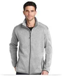 Sweater Fleece Jacket Customize Logo