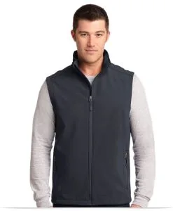 Custom Logo on Port Authority Core Soft Shell Vest