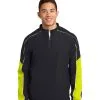 Design Sport-Tek Piped Colorblock 1/4-Zip Wind Shirt