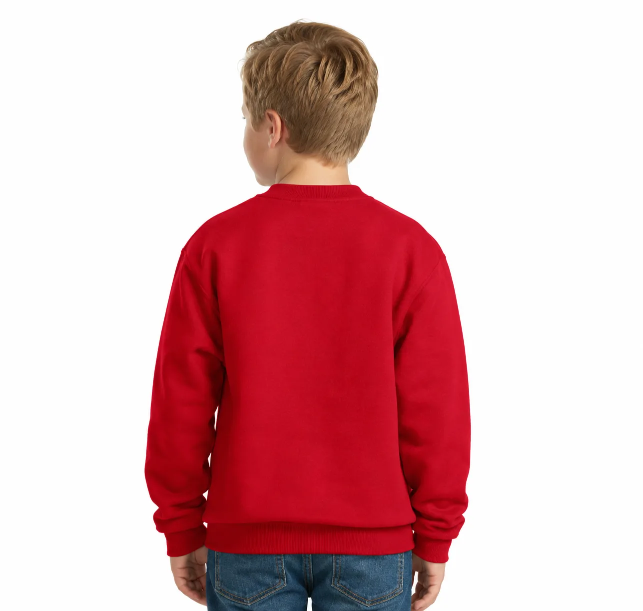 Jerzees Youth Crewneck Sweatshirt - Image 4
