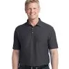 Personalized Port Authority Horizontal Texture Polo