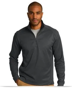 Customize Port Authority Textured 1/4-Zip Pullover