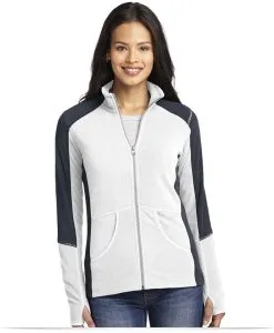 Customize Port Authority Ladies Colorblock Microfleece Jacket