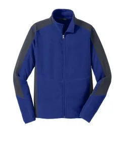 Alternative view of Port Authority Colorblock Microfleece Jacket