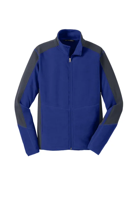 Port Authority Colorblock Microfleece Jacket - Image 2