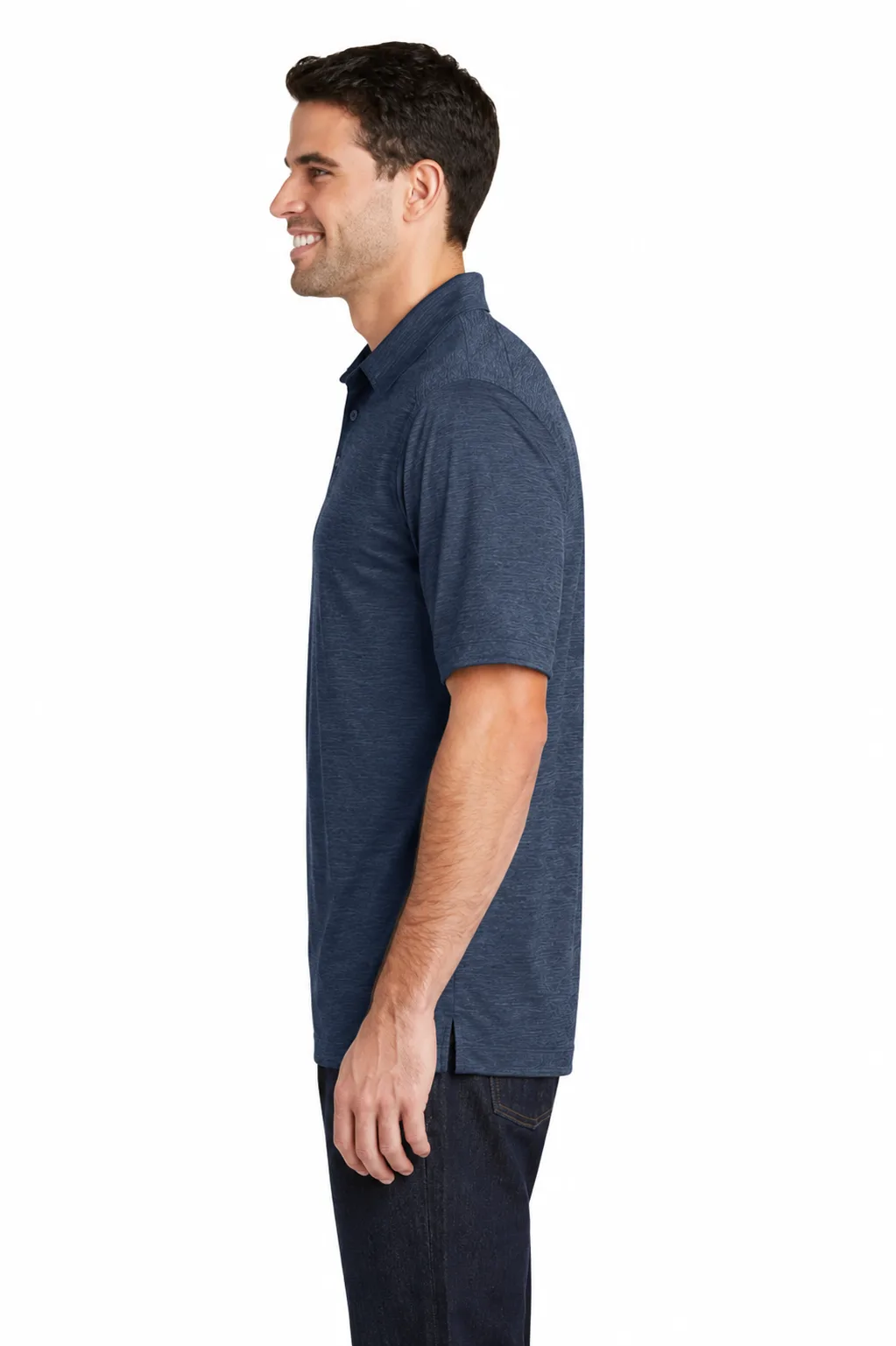 Port Authority Digi Heather Performance Polo - Image 3