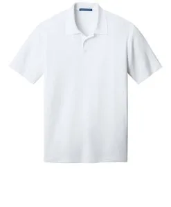 Alternative view of Port Authority Jacquard Polo