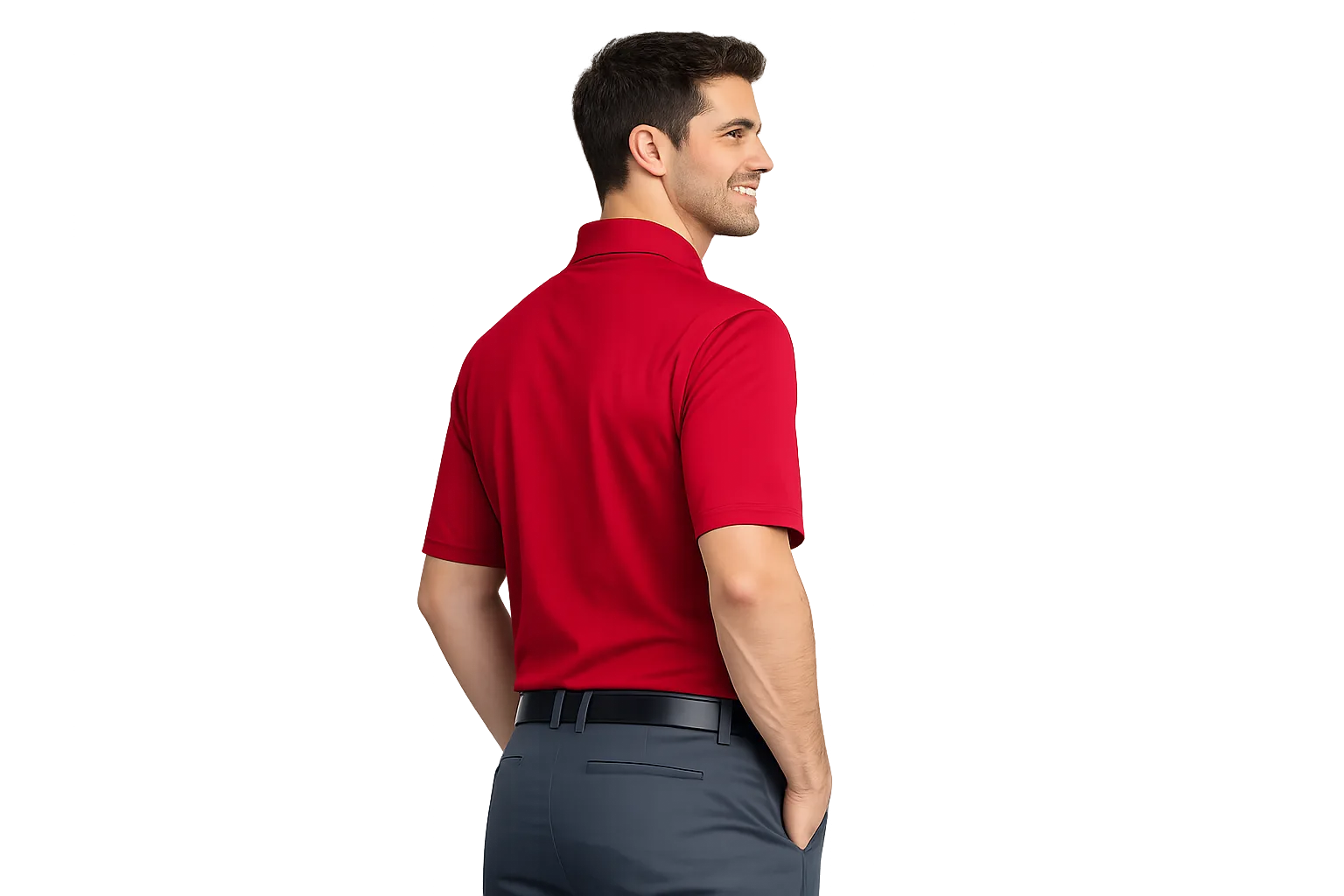 Port Authority Rapid Dry Mesh Polo - Image 4