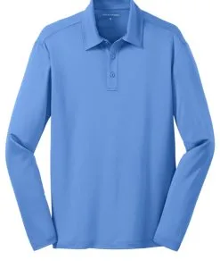 Alternative view of Port Authority Silk Touch Performance L/S Polo